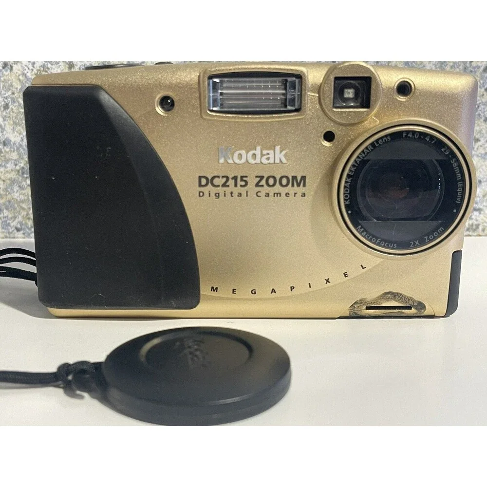 Kodak DC215 Zoom Point & Shoot Digital Camera 1.0 MegapixelUntested Need Battery
